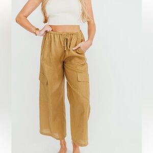 NWT! Linen pants from Grade&Gather